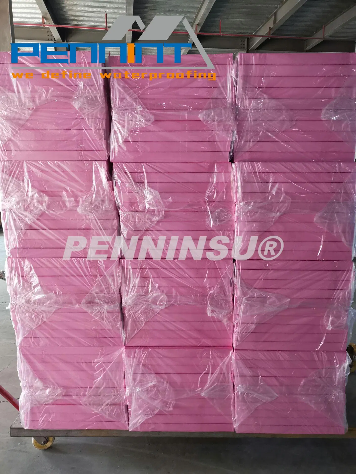 Plain Grey Color Fire-Resistant PIR Insulation Foam Board for Wall & Roof