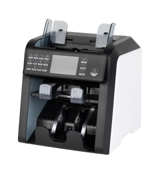 Al-950 Front Loading Counting Mix Value Bill Counter Machine Currency Counter Machine for Bank Equipment