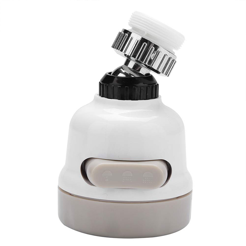 Faucet Filter Aerator Sprayer, Sink 360 Swivel Water Tap Saving for Kitchen Bathroom