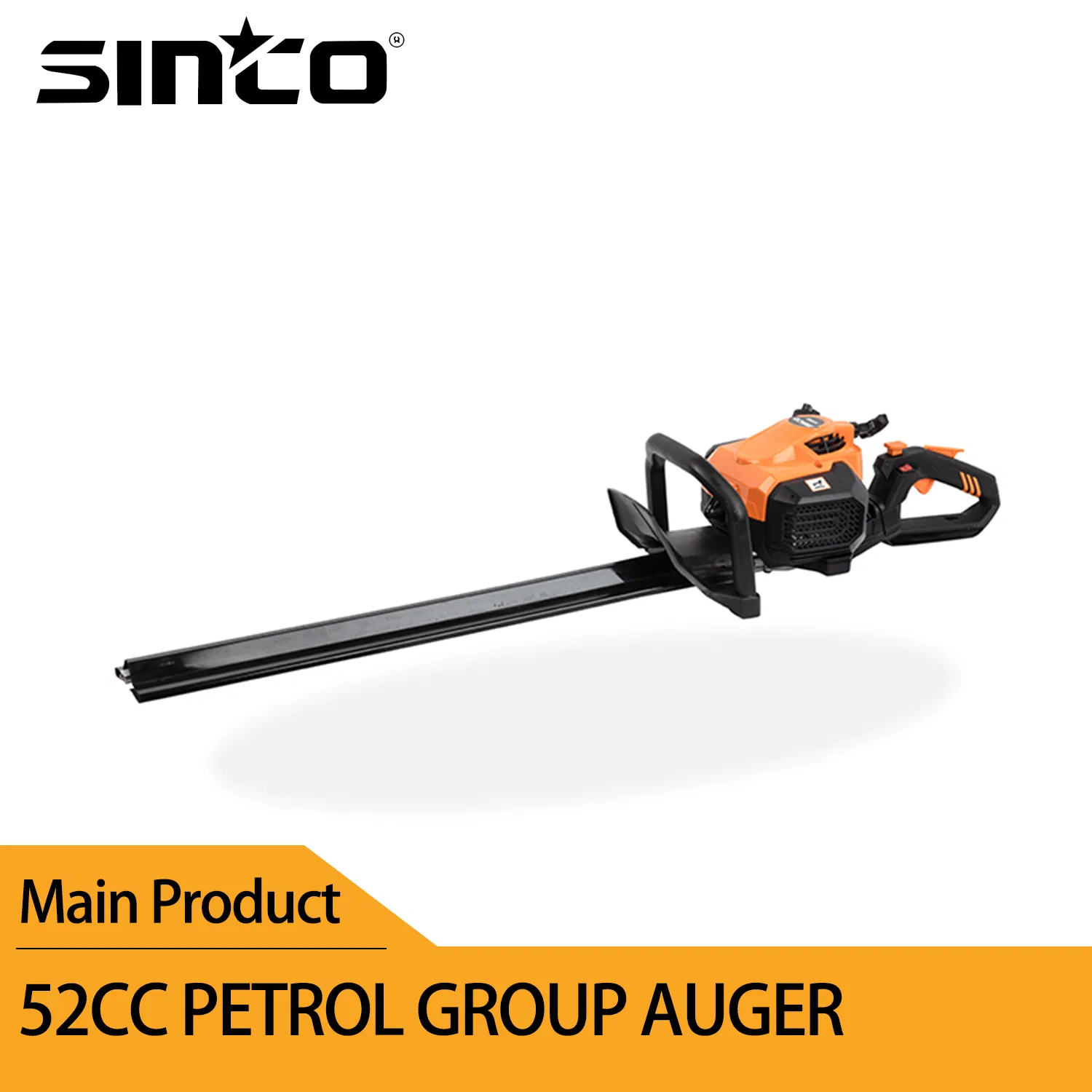 Factory Professional Garden Tool Hedge Trimmer 25.4cc 2 Stroke Dual Tooth Blade Gasoline