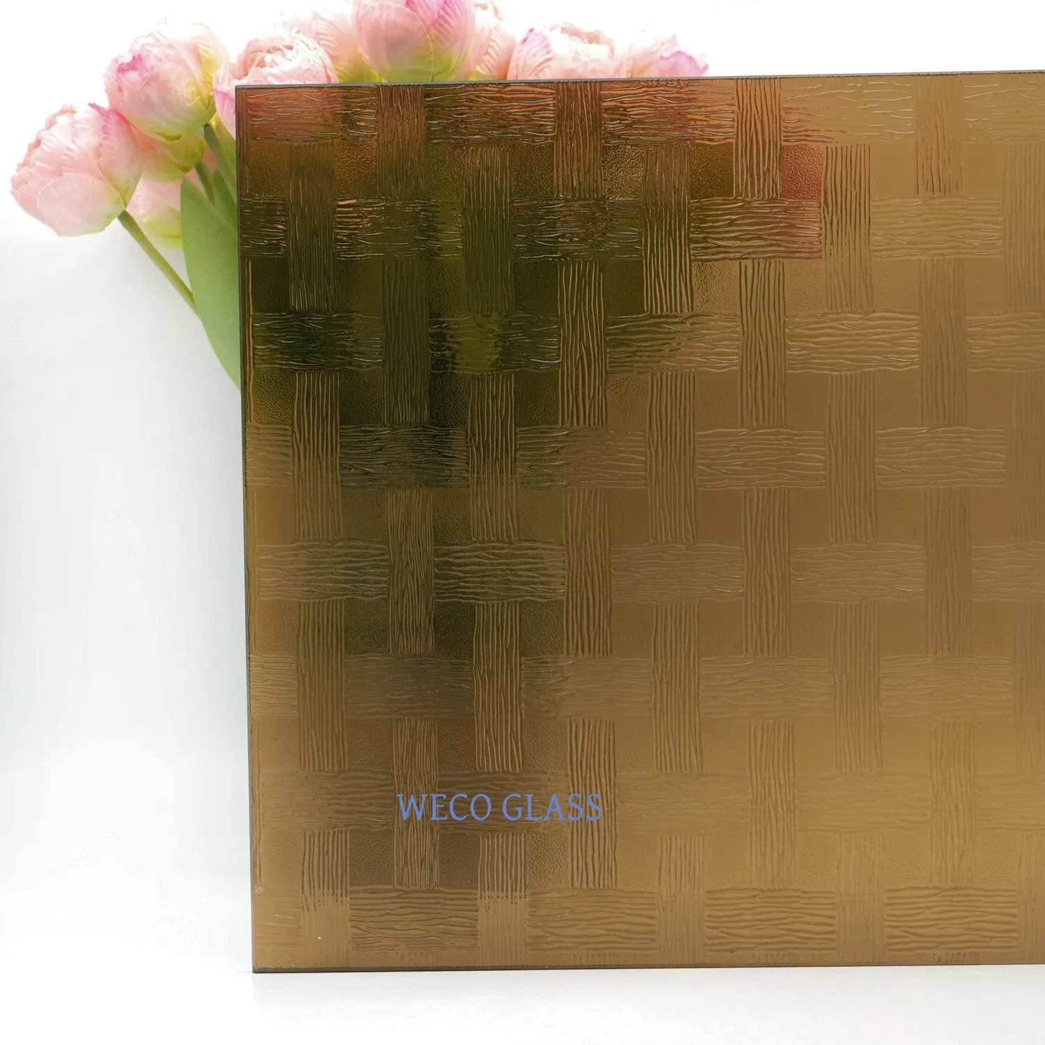 6 mm Clear /Colored Ultra Clear Patterned Figured Glass for Decorative