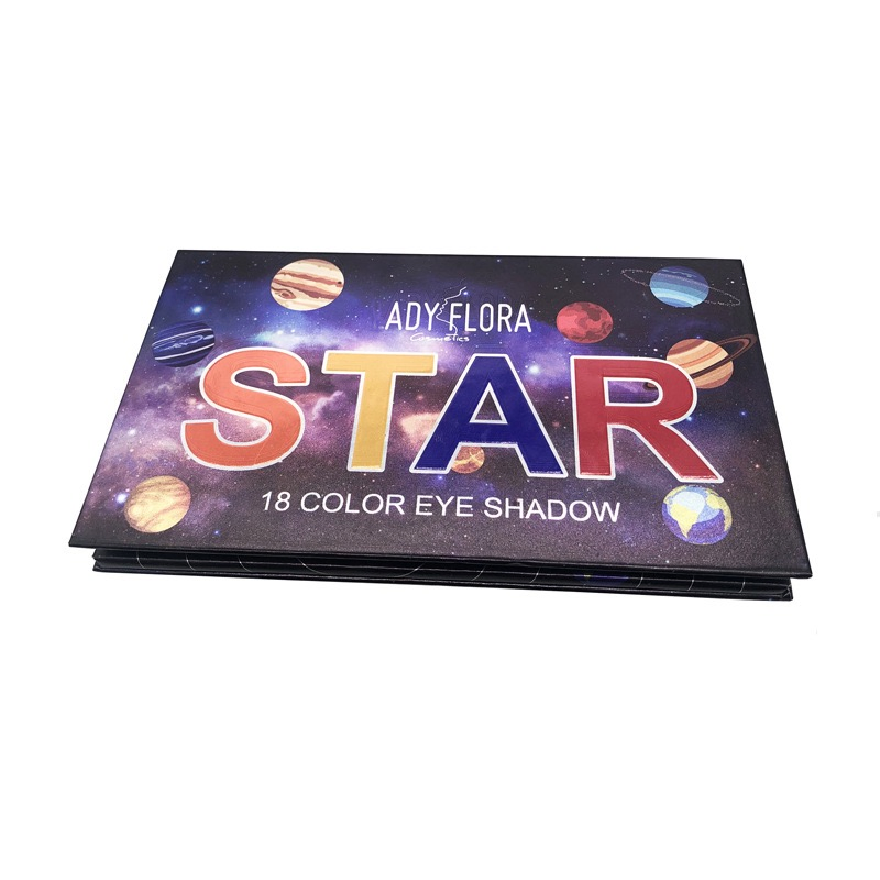 New Spot Solar System 18 Color Eyeshadow Pearlescent Anti-Level Price Eyeshadow Palette