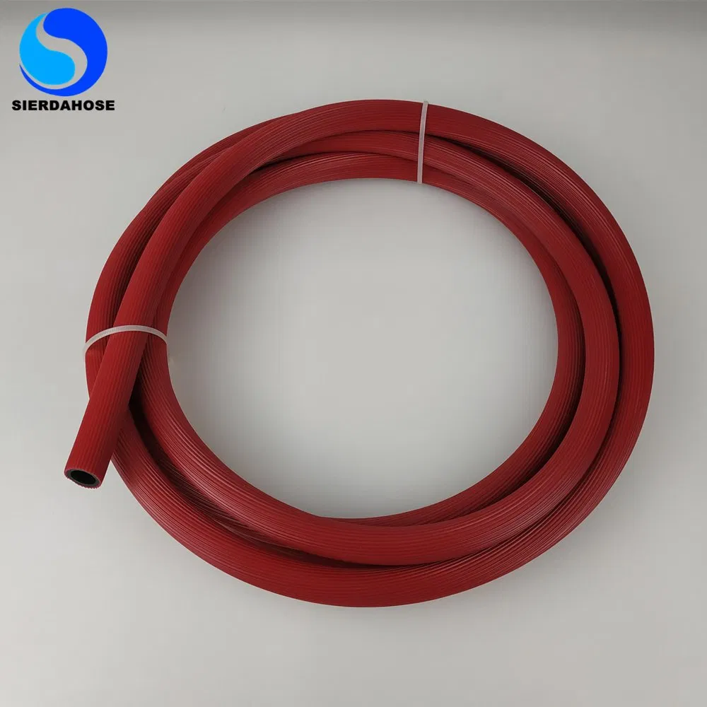 1/2" 3 Layer Red PVC Garden Water Hose for Irrigation Watering Garden
