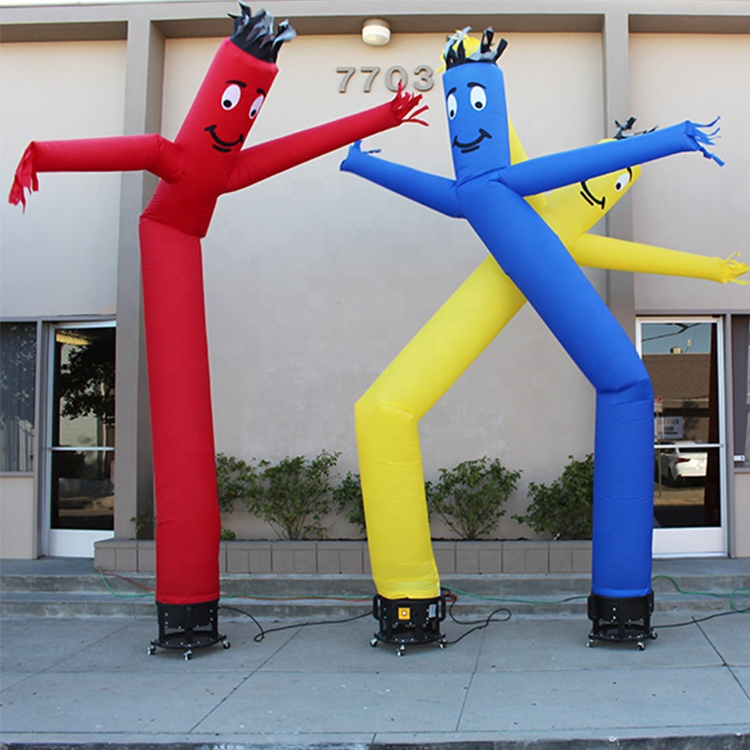 5m Height Single Leg Advertising Inflatable Air Dancer