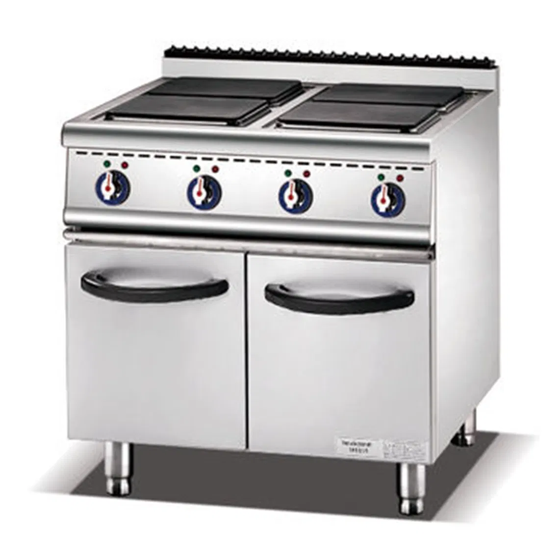 Efficient 4-Burner Electric Cooking Range with Quality Oven