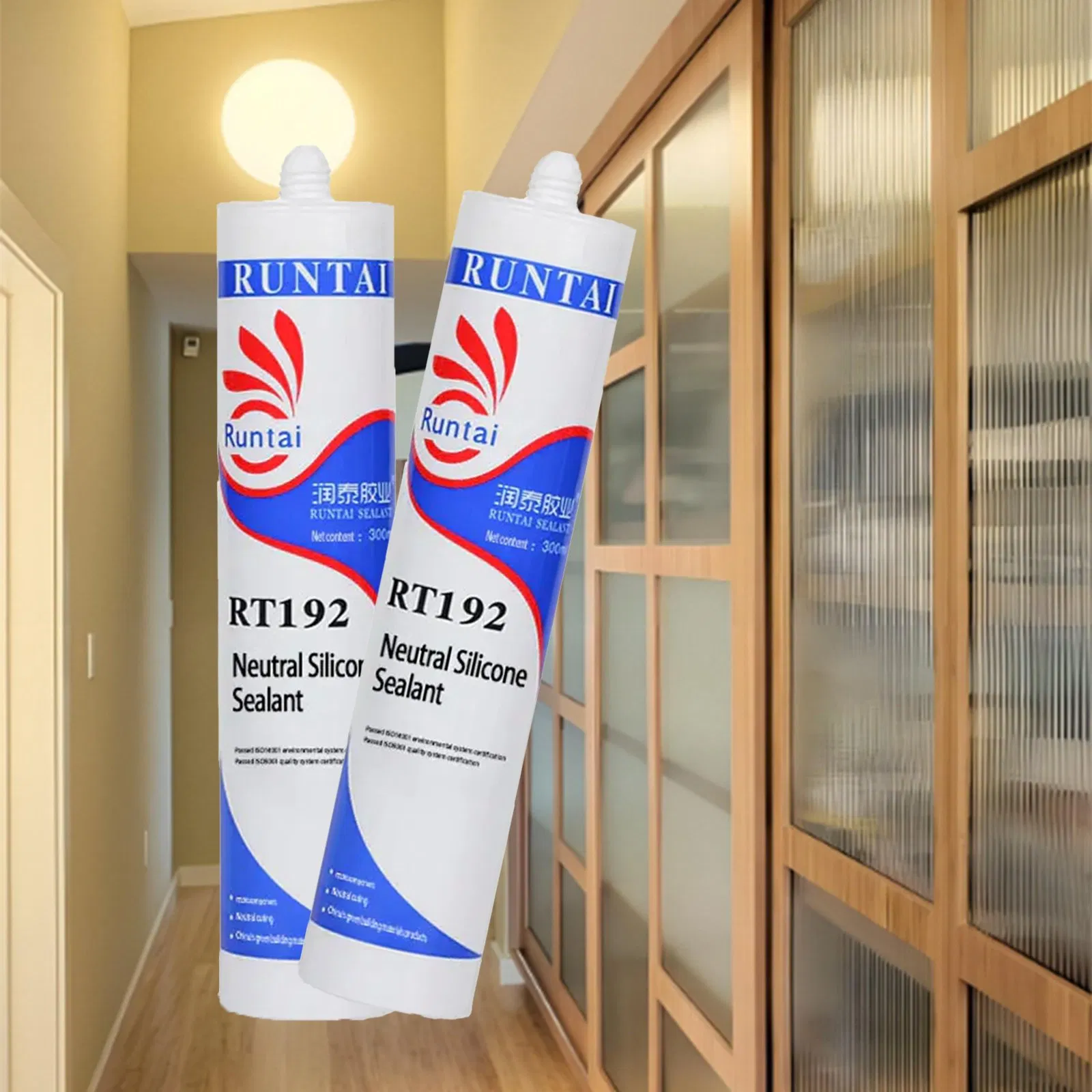 Runtai High Quality Manufacturer One Component Neutral Silicone Sealant for Interior Joints