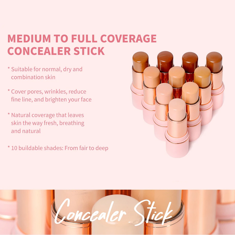 Ditong Private Label Waterproof Vegan Concealer Smooth Creamy Concealer Stick