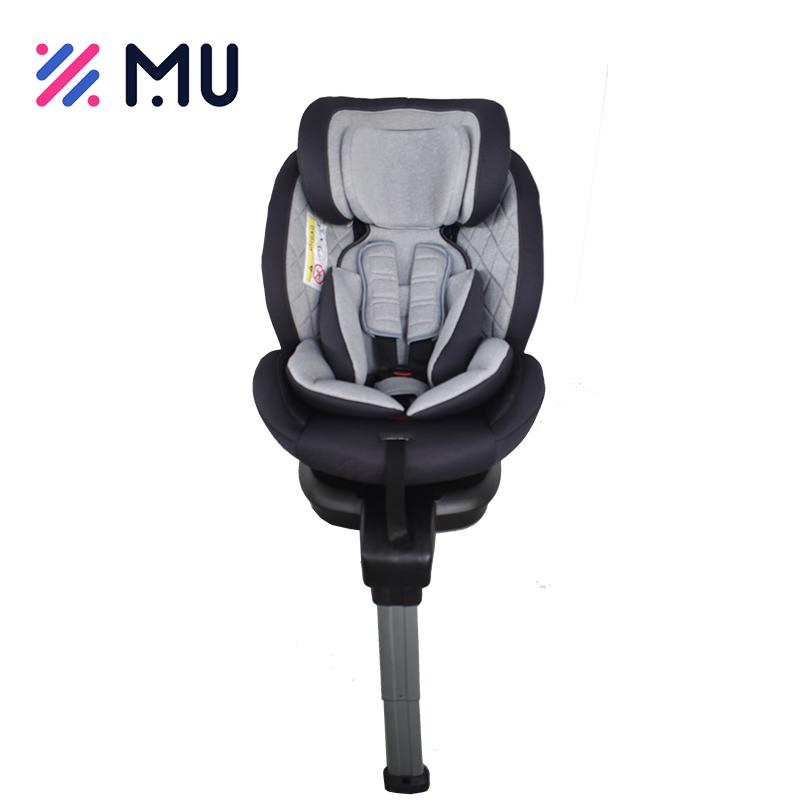Blow Molding Support Leg Isofix Portable Baby Car Seat 360 Degree