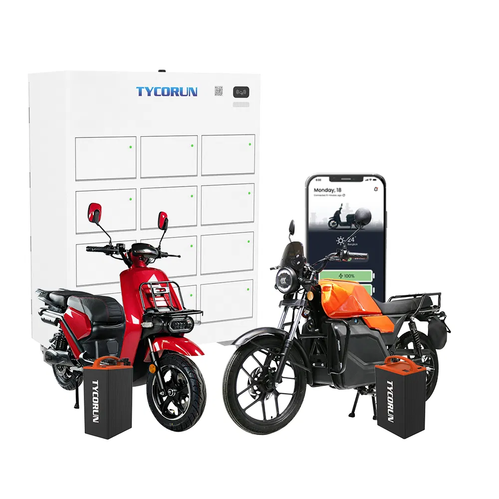 Outdoor Motorcycle Battery Station Best Quality Electric Bike Scooter Swapping Charging Cabinet