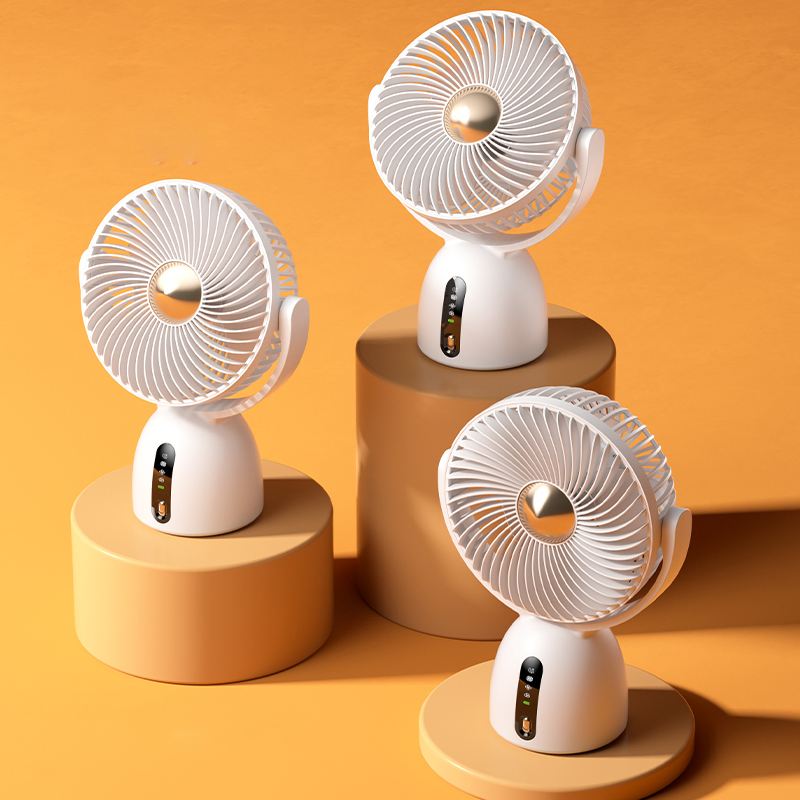 2025 New Intelligent Voice-Activated Portable Fan for Dormitory Office
