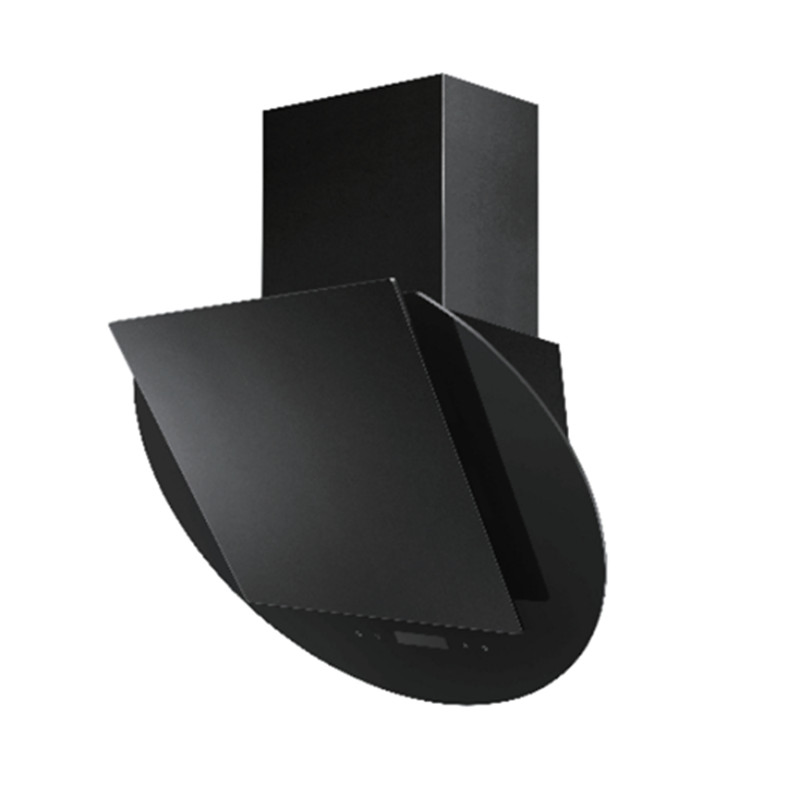 80cm Saving Energy 120/200W Range Hood Inox Slant Cooker Hood