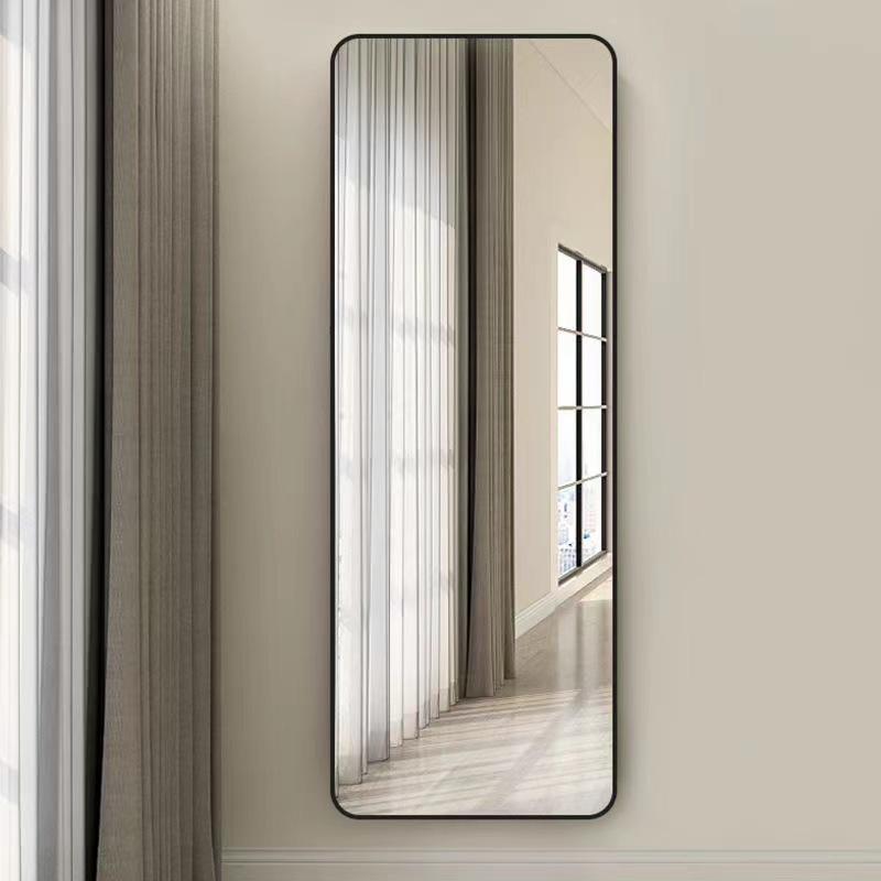 Rectangle Wall Hanging Leaning Vanity Framed Standing Floor Miroir Home Bedroom Decor Full Length Dressing Mirror