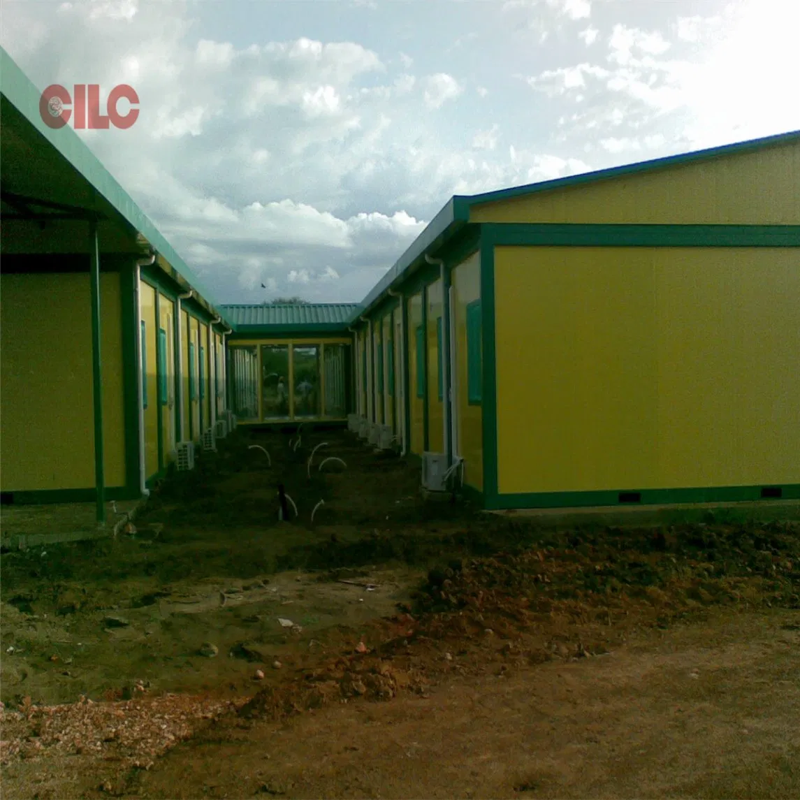 Light Steel Shipping Container Labor Camp with Wide Applications