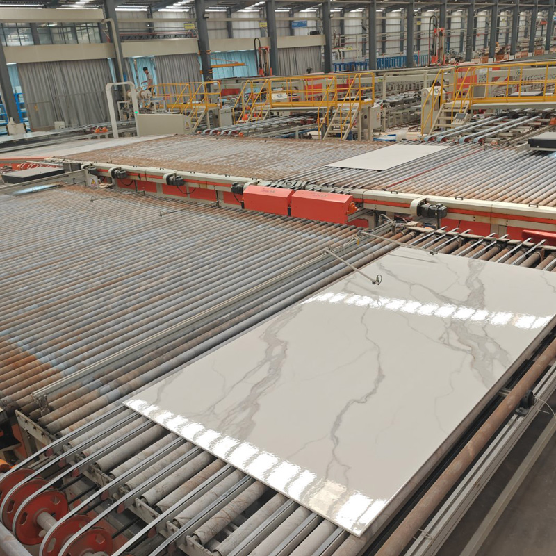 Porcelain Slab Calacatte Venato Marble Look Tiles for Luxury Kitchen Countertops Decoration