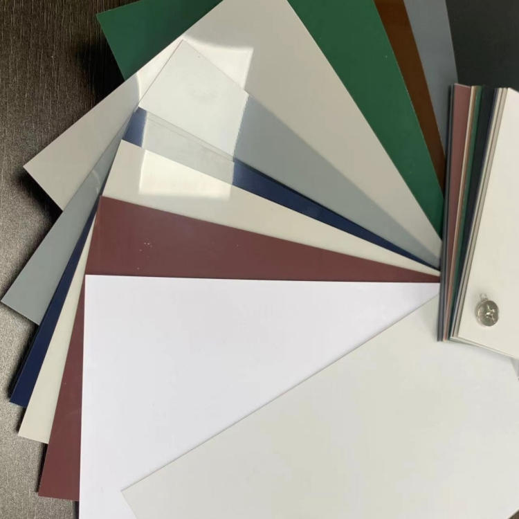 Matt High Gloss Solid Color Decoration PVC Membrane Vinyl Roll PVC Sheet for Vacuum Laminating Kitchen Cabinet Doors