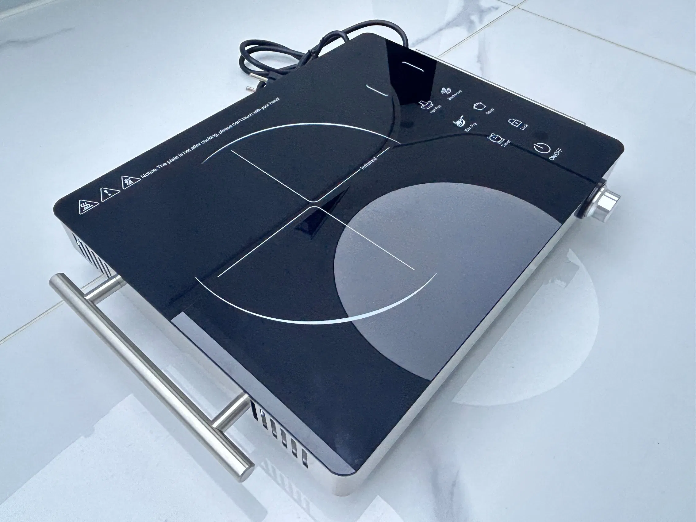 Stainless Steel Soft Touch Control Infrared Cooker  With CB CE