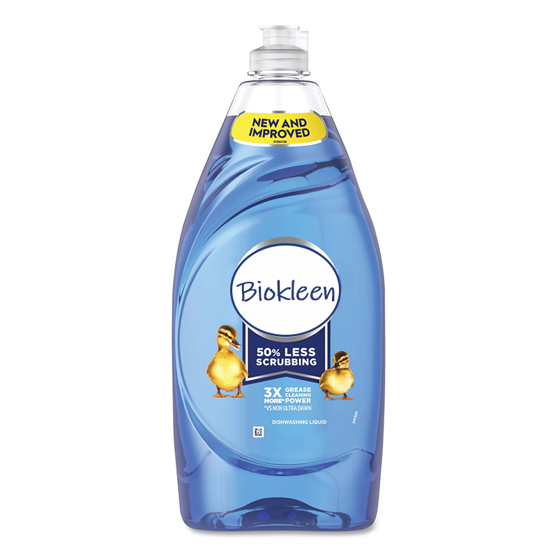 Biokleen ODM OEM Plant-Based Top Quality Original Scent Ultra Dishwashing Liquid Dish Soap Dishwashing Detergent Liquid