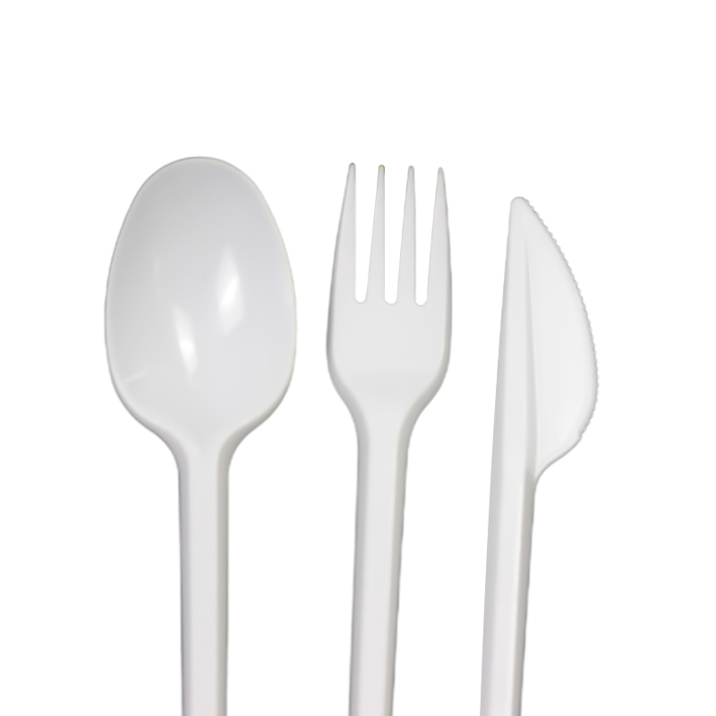 PS Plastic Spoon Fork Disposable Plastic Cutlery of Plastic Fork Spoon