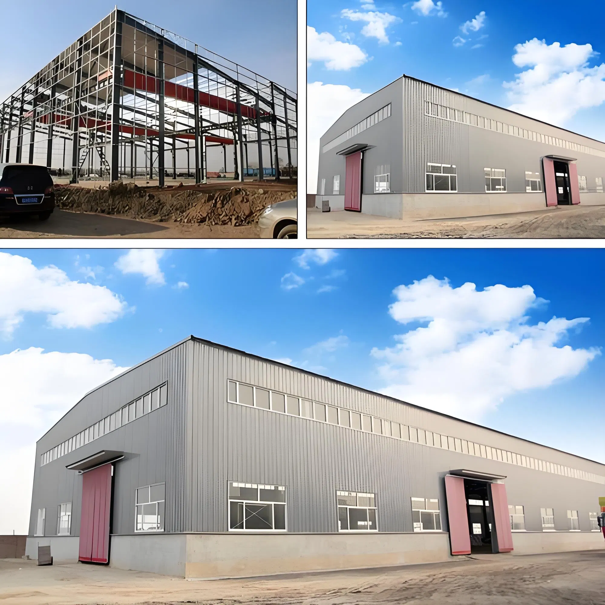 High Precision New Products Direct Sales Heavy Steel Structure Frame for Industrial Building Durable for 50 Years