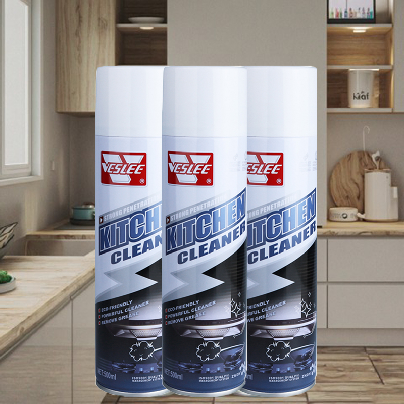 Private Label Oil Grease Stain Remover Foaming Kitchen Grease Cleaner