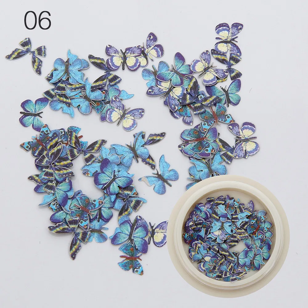 Mixed Wood Pulp Piece Animal Plant Color Flower Daisy Nail Art Decoration