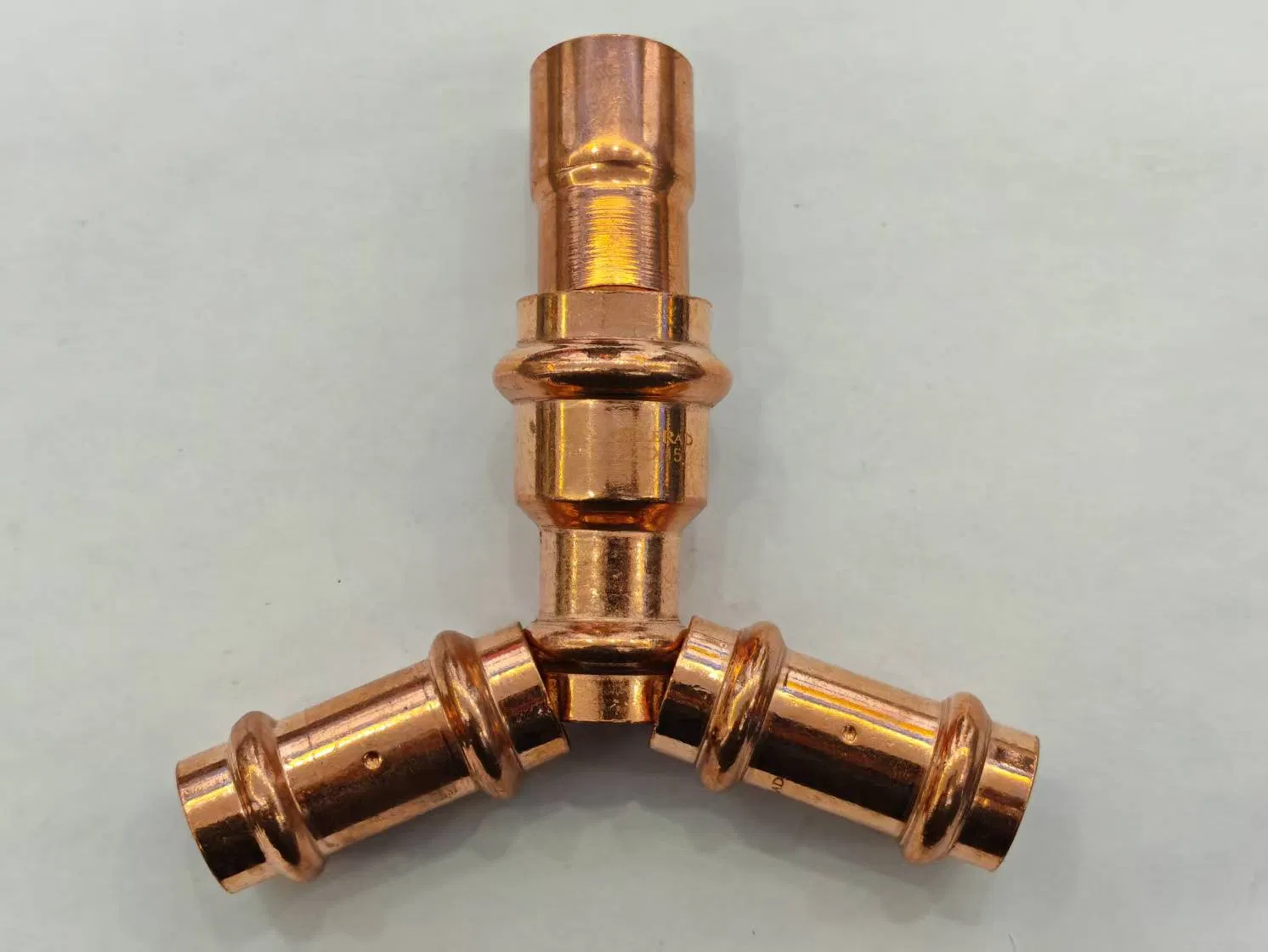 Premium Copper Push-Fit Socket for Brass Pipe Plumbing Solutions