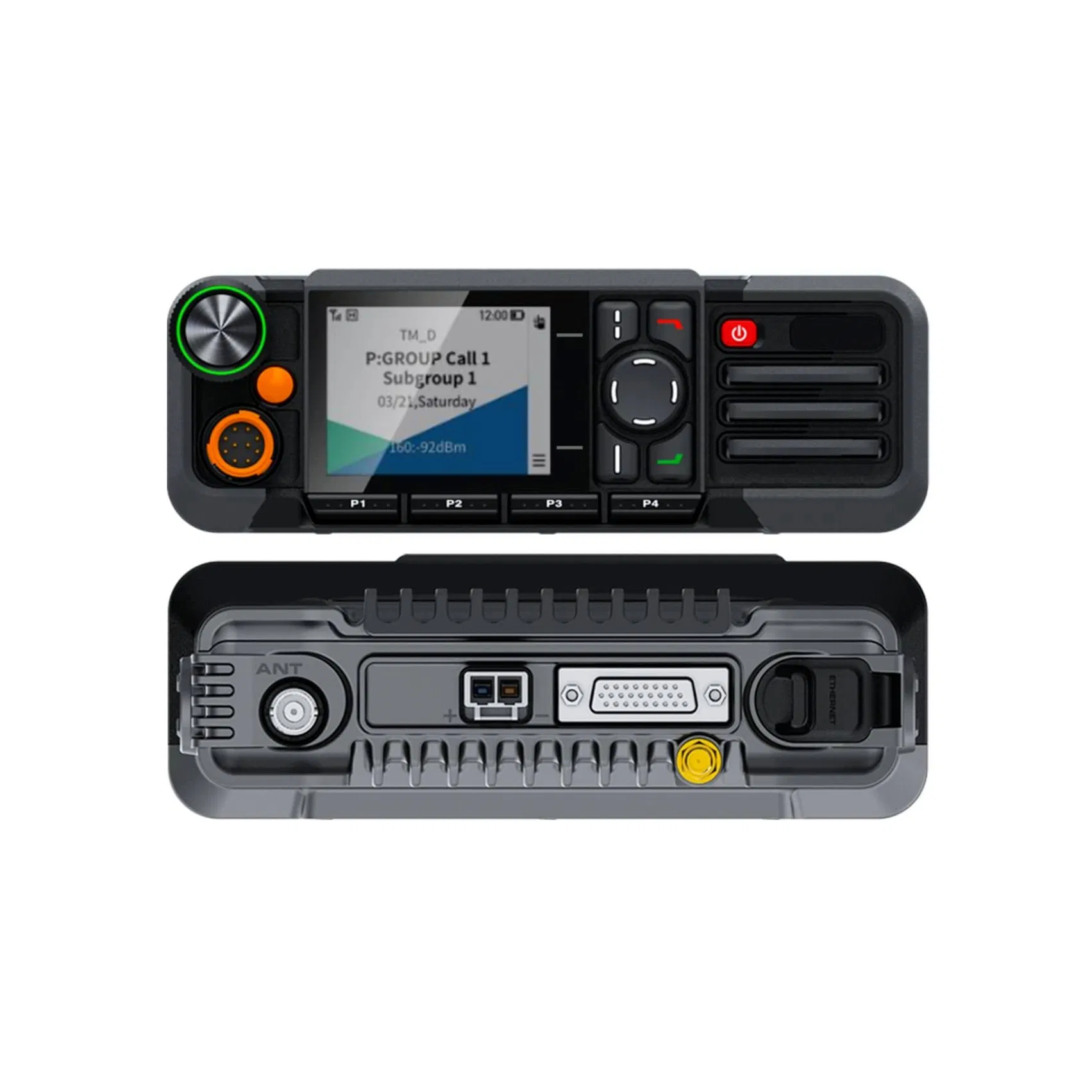 Hm785 Hm788 Hm782 VHF 136-174MHz 50 Watt 1024 Channel Dmr Mobile Two Way Radio for Hytera