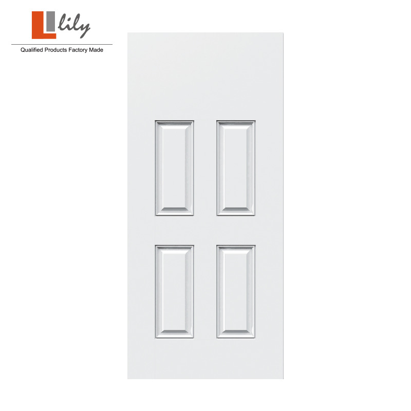 China Manufacturer Wholesale Fiberglass Door with Woodgrain for House