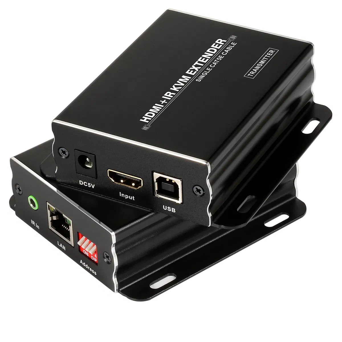 100m HDMI Kvm Audio Extender Support Audio out HDMI Extender Rj 45