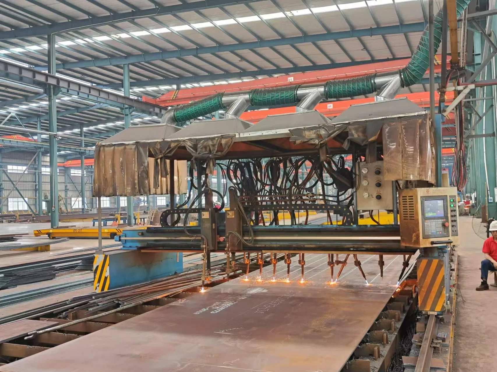 Multi-Story Steel Staircase and Ramps/High Intensity/with Professional Design
