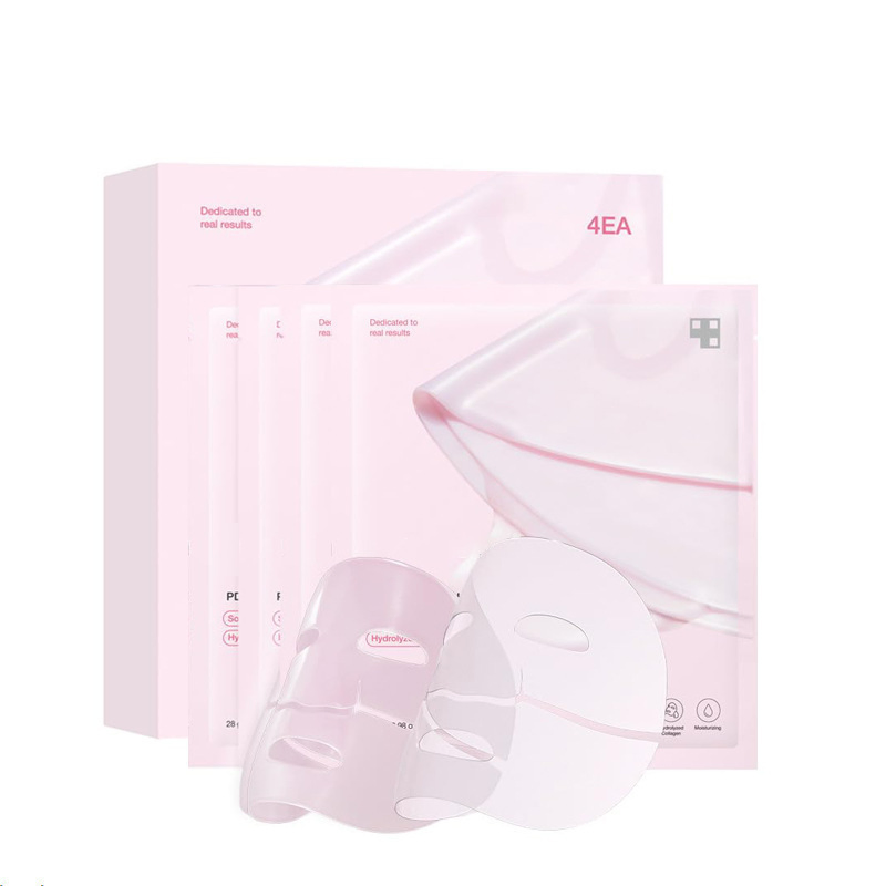 Best Selling Collagen Face Mask OEM Skincare Night Hydrogel Collagen Face Mask Beauty Firming Transparent Face Sheet Mask