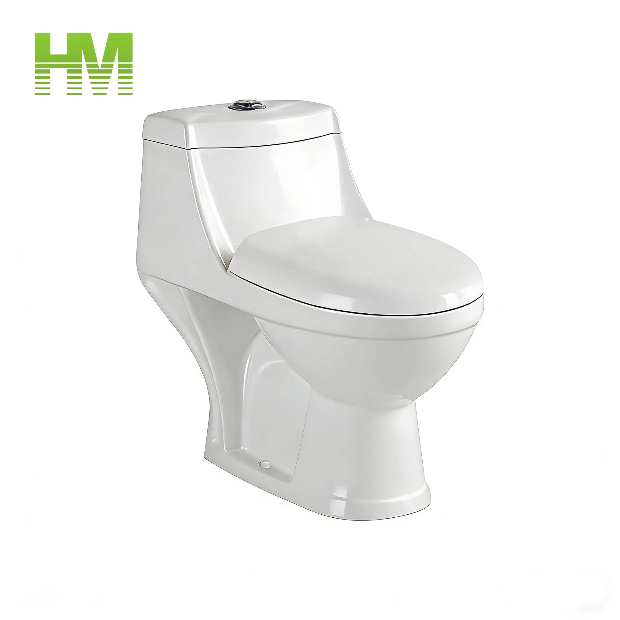 Victory Logo Cheap Price One Piece Ceramic Toilet with Big Outlet Hole