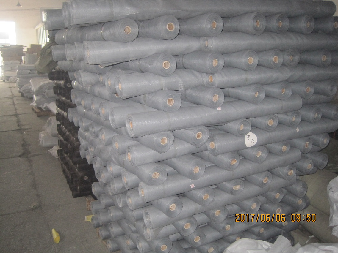 High Quality PVC Coated Fiberglass Insect Screen, 18X16, 120G/M2, Green or Black