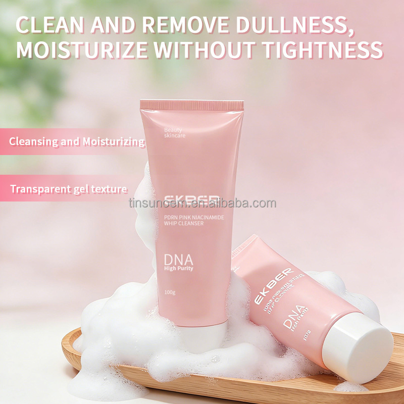 Customized Logo Moisturizing Smoothie Facial Wash Refining Pores Soothing Repairing Pdrn Deep Cleansing Facial Cleanser