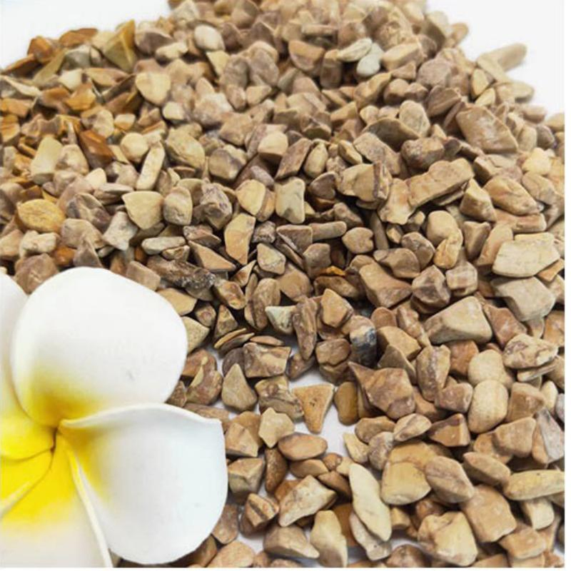 Outdoor Wood Color Grain Stone for Park Paving Commercial and School