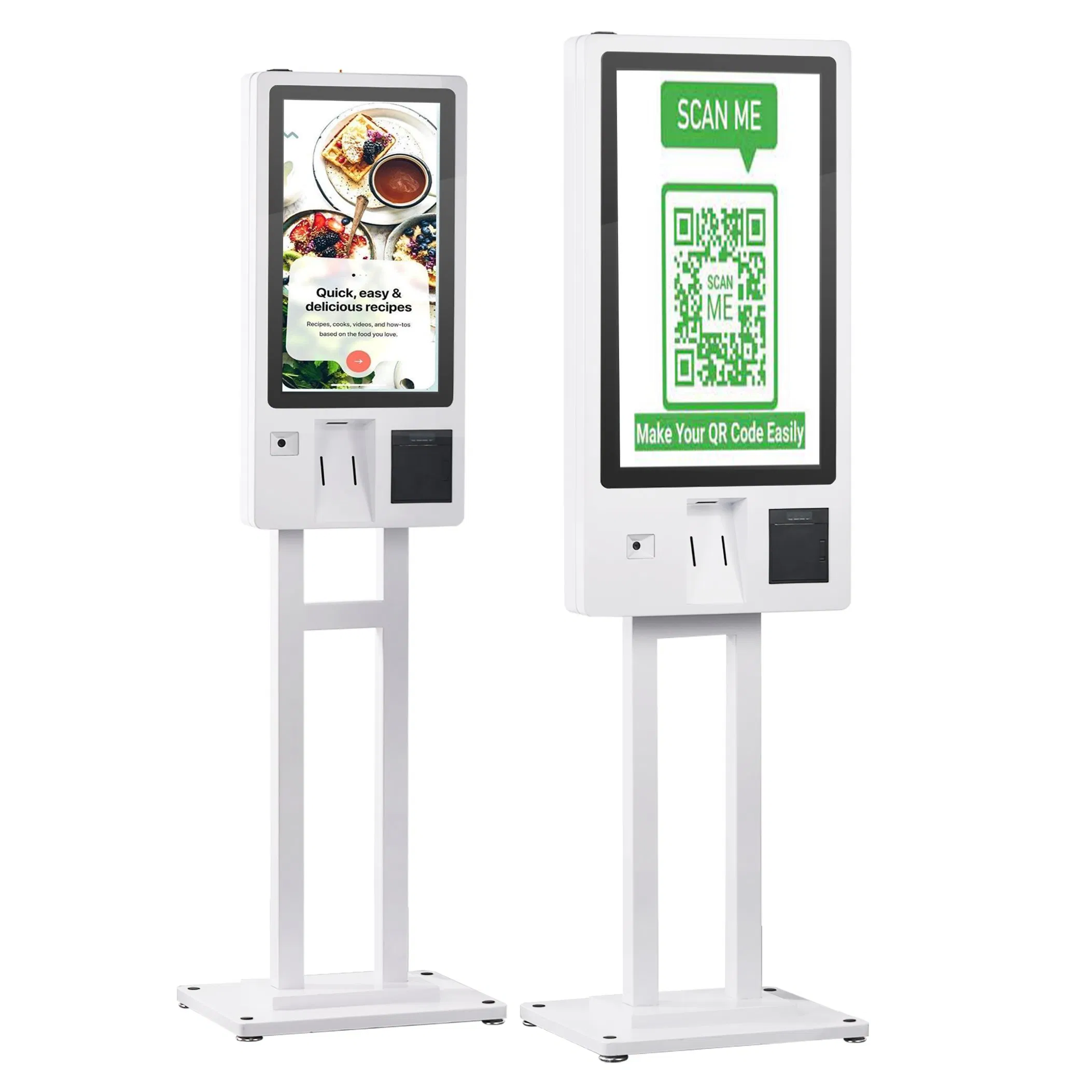 High-Quality Touch LCD Panel Kiosk for Self-Service Payment