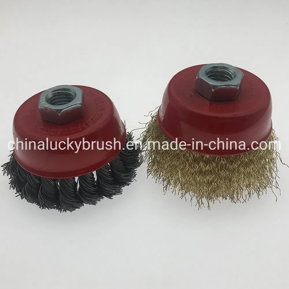 125mm Twist Knotted Cup Brush (YY-946)