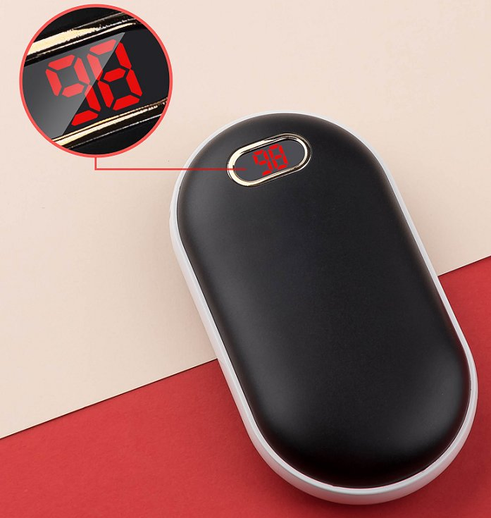 USB Rechargeable LED Electric Hand Warmer Pocket Heater