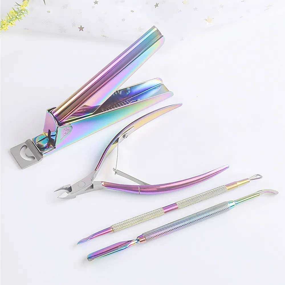 Professional Manicure Pedicure Products Tools Nail Care Kit Nails Art Cutter Clippers Cuticle Remover Set