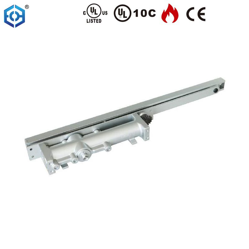 Concealed Door Closer Household Concealed Installation Hydraulic Buffer Slide Rail Positioning