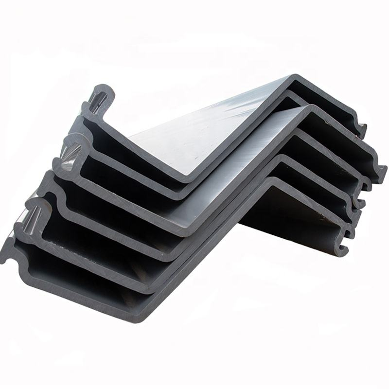 Vinyl Seawall PVC Sheet Piles Plastic Steel Sheet Pile
