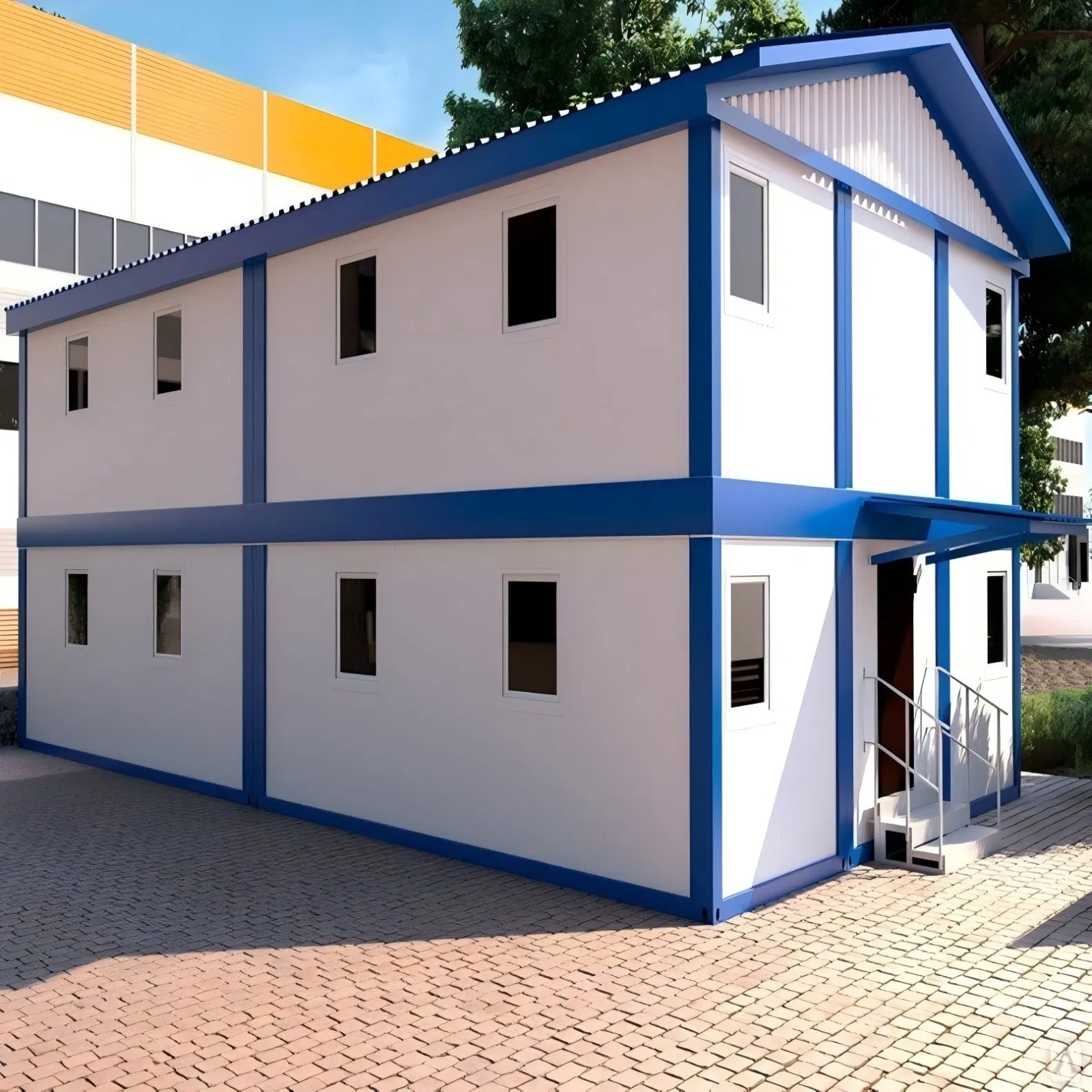 Lightweight Steel Frame Modular Mobile Homes for Labor Hotel