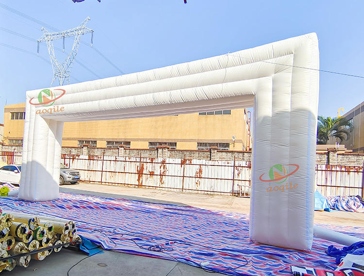 Large Outdoor Event Finish Line Inflatable Arch Competition Starting Sign Arch Inflatable Entrance Advertising Arch