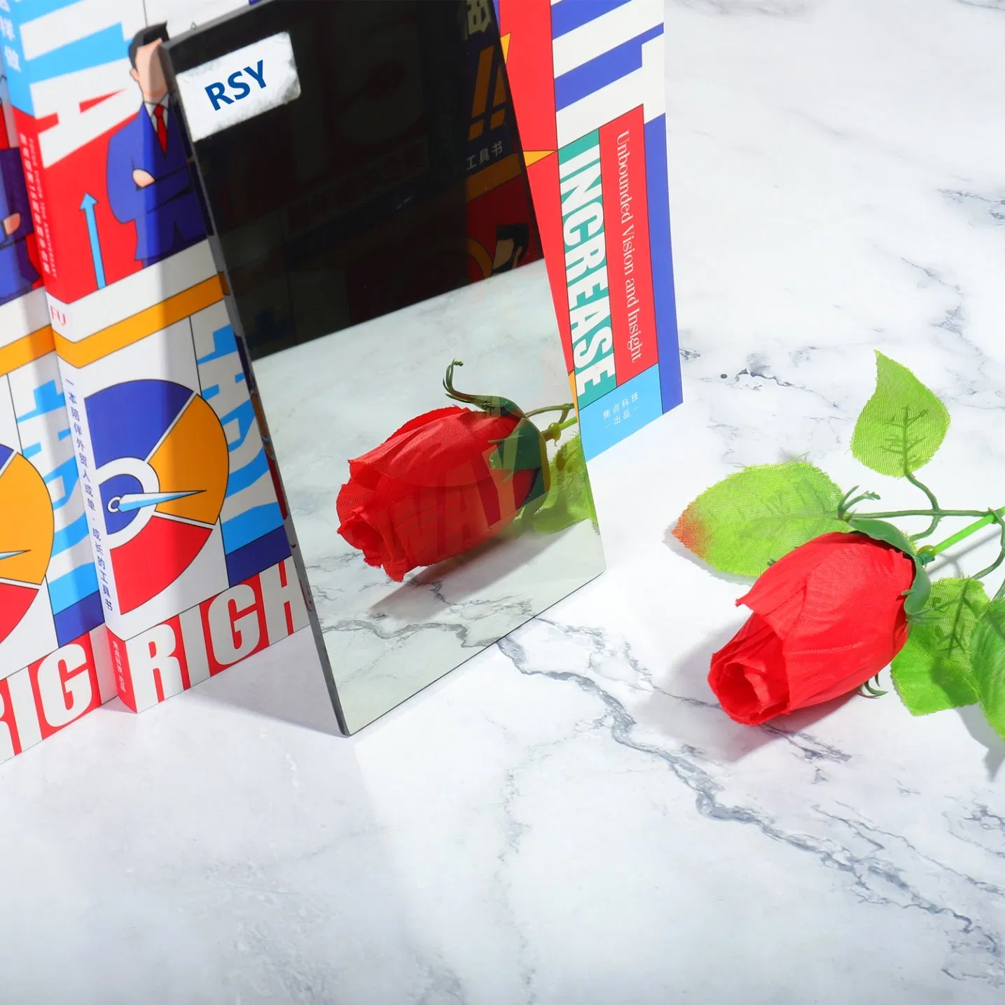 Aluminium Mirror and Silver Mirror Temperable Mirror for Customized Size