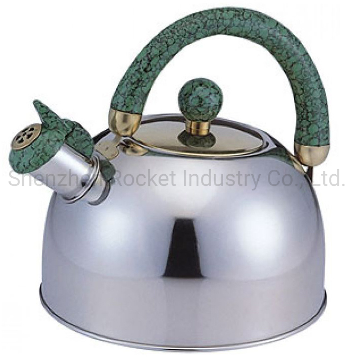 Свистковый чайник из нержавеющей стали для плиты