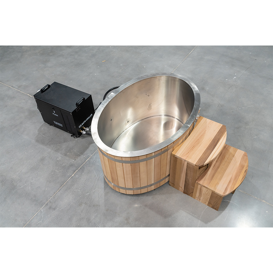 Айс-ванна Thermowood с чиллером для холодной воды