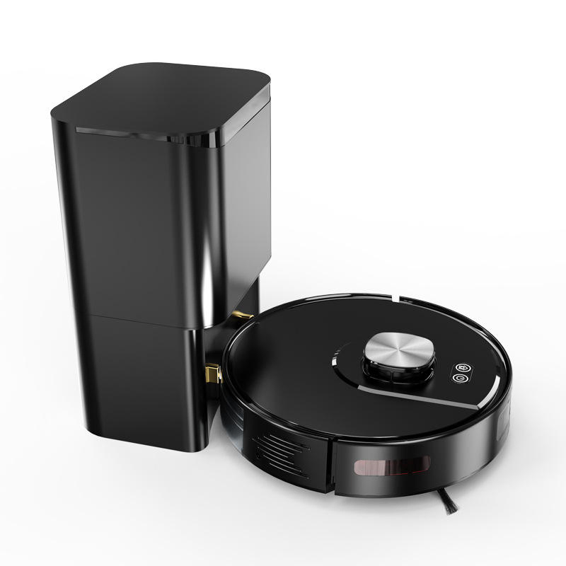 HEPA Filter Laser Robot Vacuum for Allergy Sufferers & Pet Owners, Laser Navigation Robot Vacuum Lidar Robot Vacuum