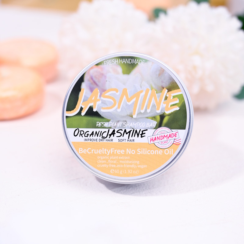 Beauty Cosmetics Skin Care Oil Control Scurf Removal Jasmine Shampoo Bar