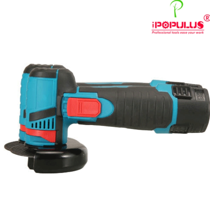 Ipopulus 800W Rechargeable Electric Power Tools Long-Lasting Battery Impact Drill Lightweight 100mm Cordless Angle Grinder