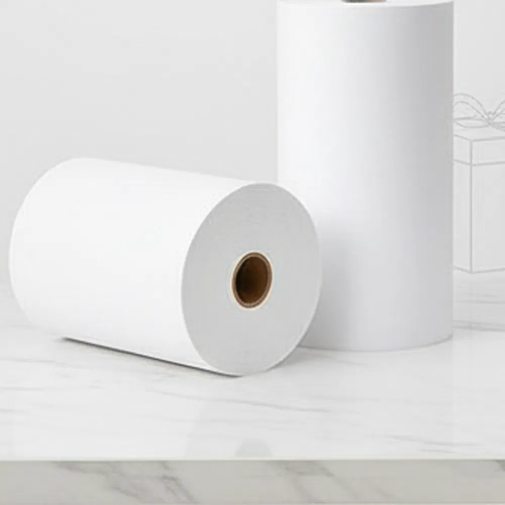 jumbo film label material for flexographic printing sticker paper roll